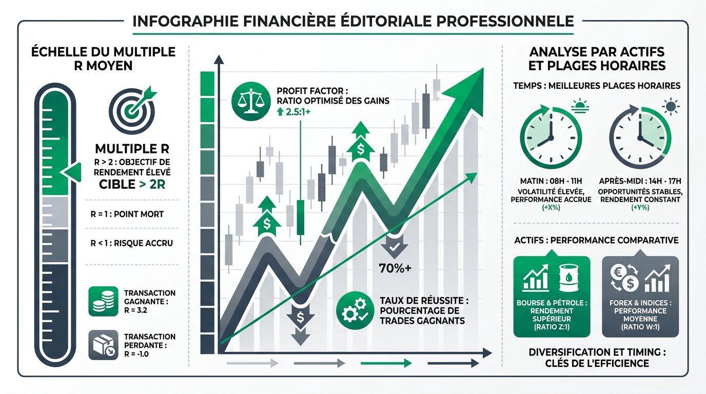 Indicateurs de performance clés pour le trading professionnel