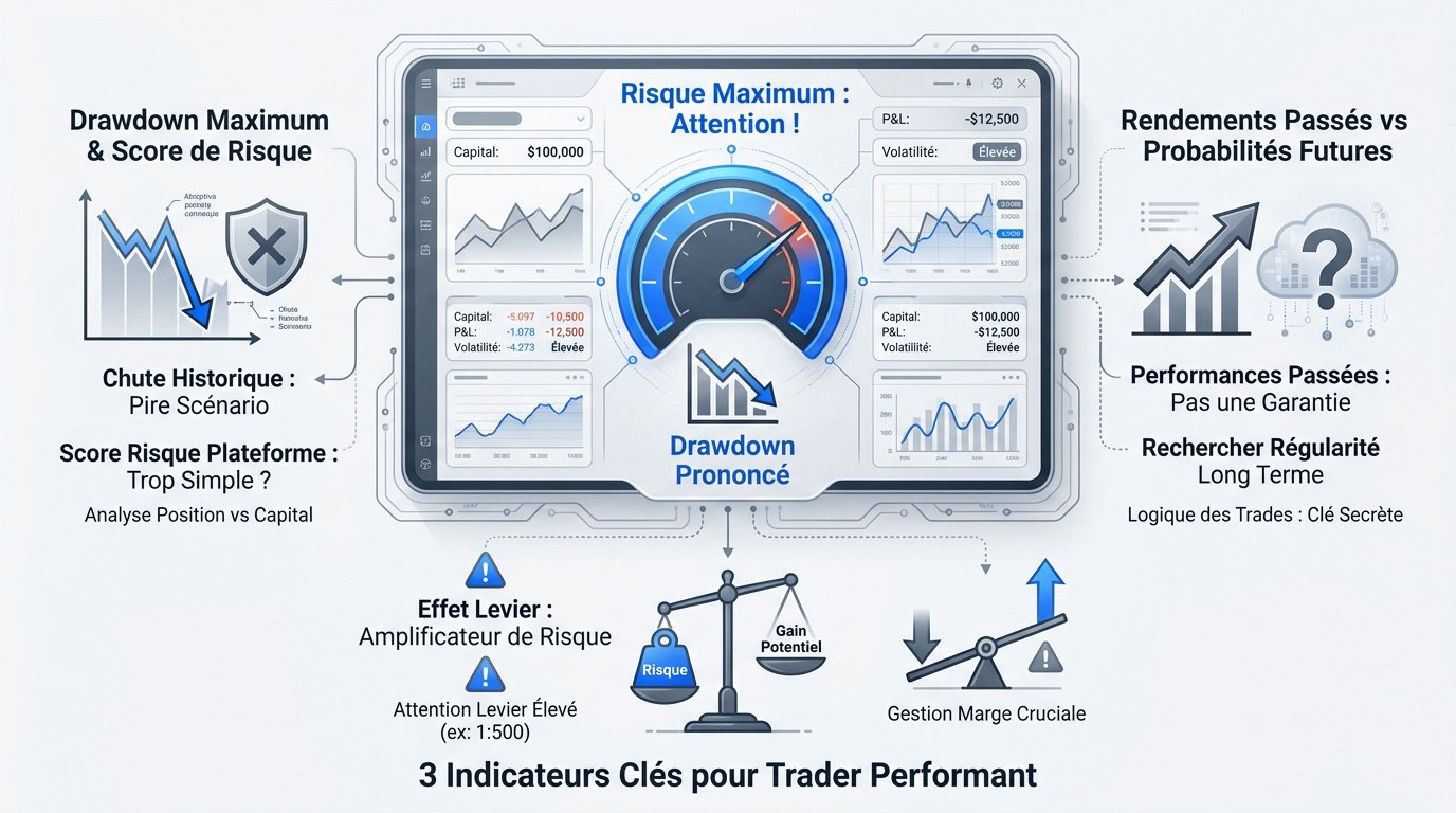 Indicateurs de performance en copy trading