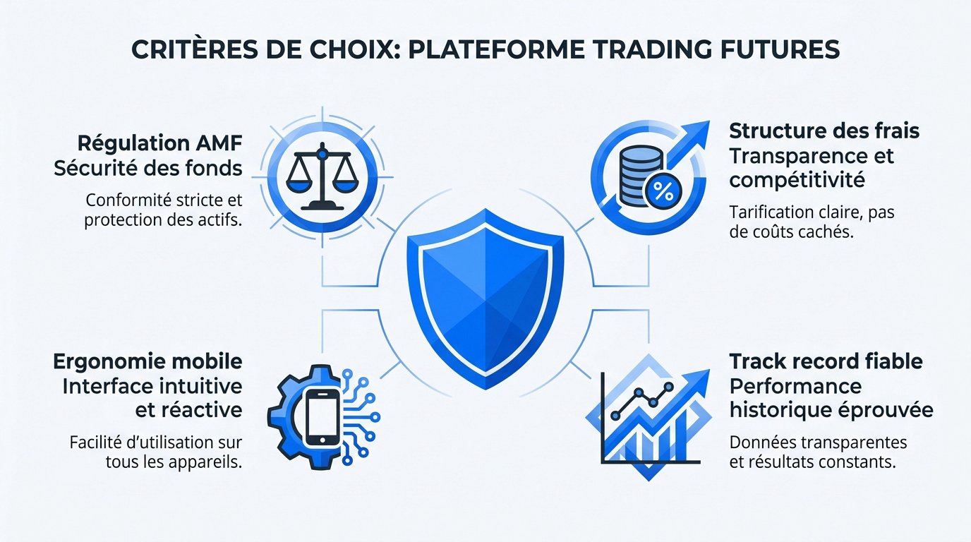 Copy trading futures : critères de sélection pour une plateforme en 2026