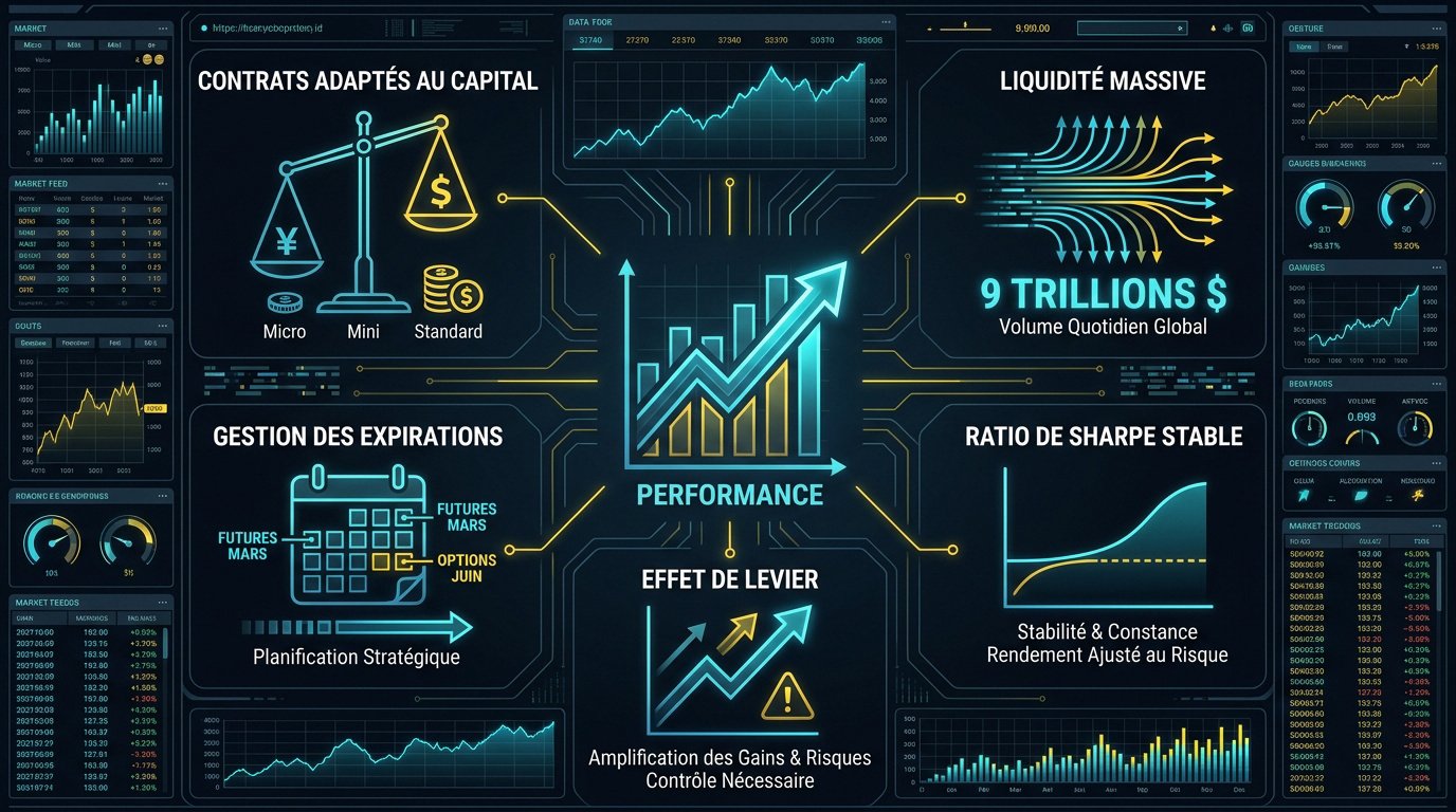 Tableau de bord technique pour optimiser son setup de trading futures pour la performance