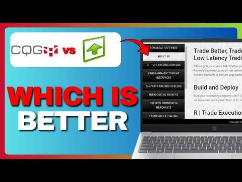 CQG VS Rithmic - Which Futures Trader Is Best For You 2026?